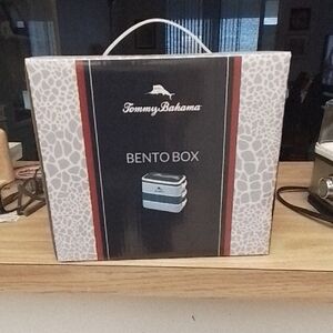 Tommy Bahama Black and White Bento Box
